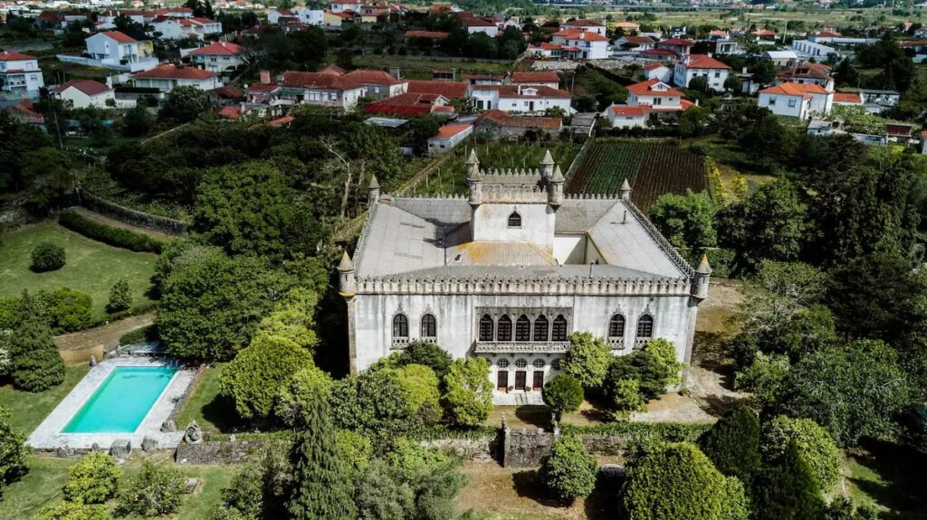 Santa Marta Castle in Portugal is perfect for an event or gathering.