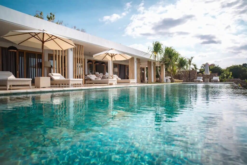 VILLA L’ESPOIR in Bali is a luxury airbnb.