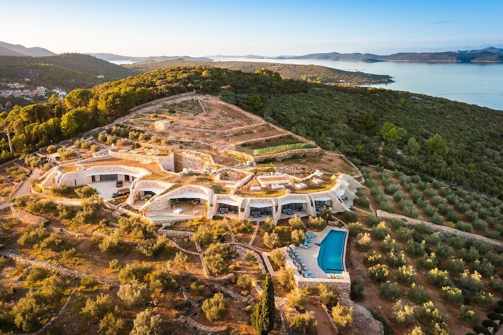 The VILLA NAI is a luxury hotel in Croatia.