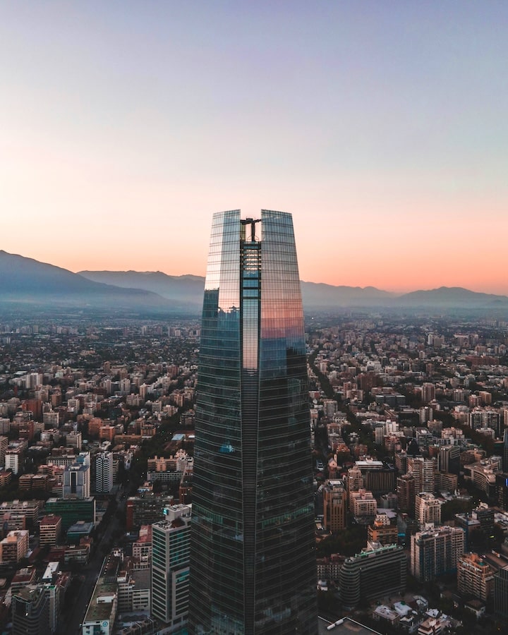 Santiago, the capital city of Chile.