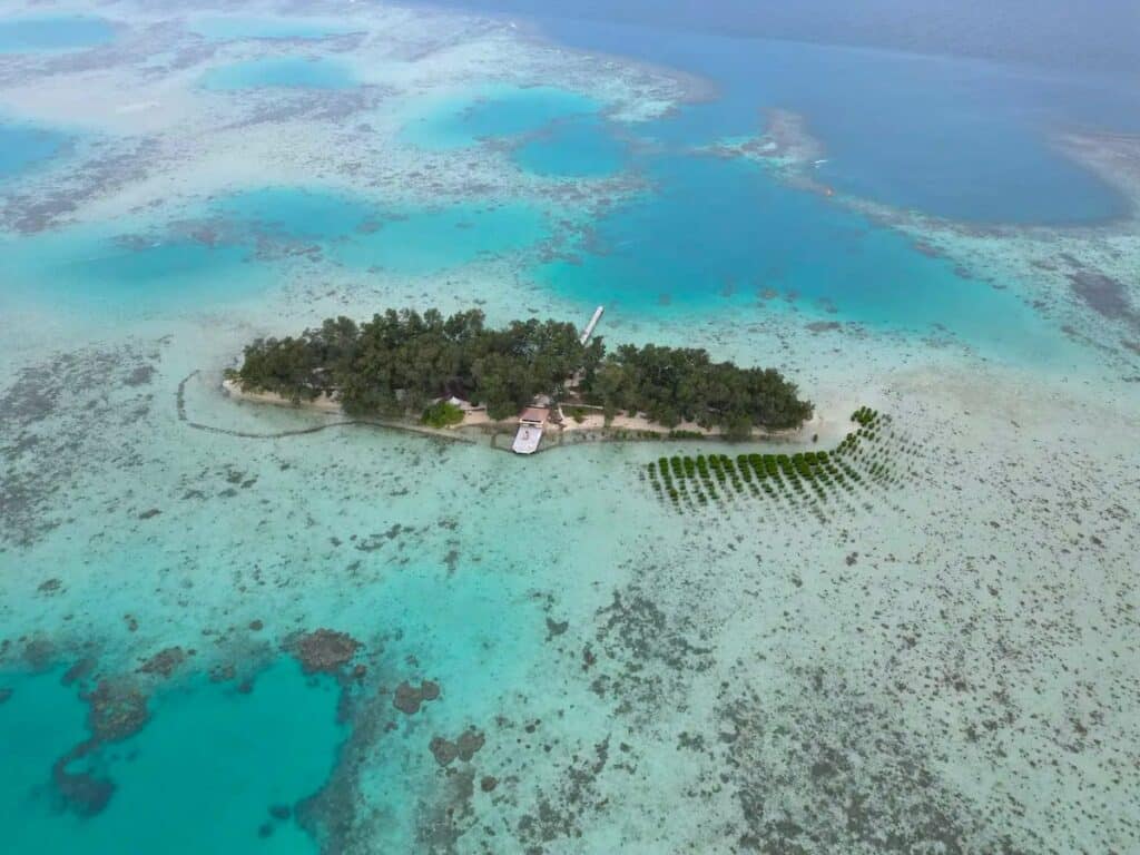 Desa Laguna restort in Indonesia.