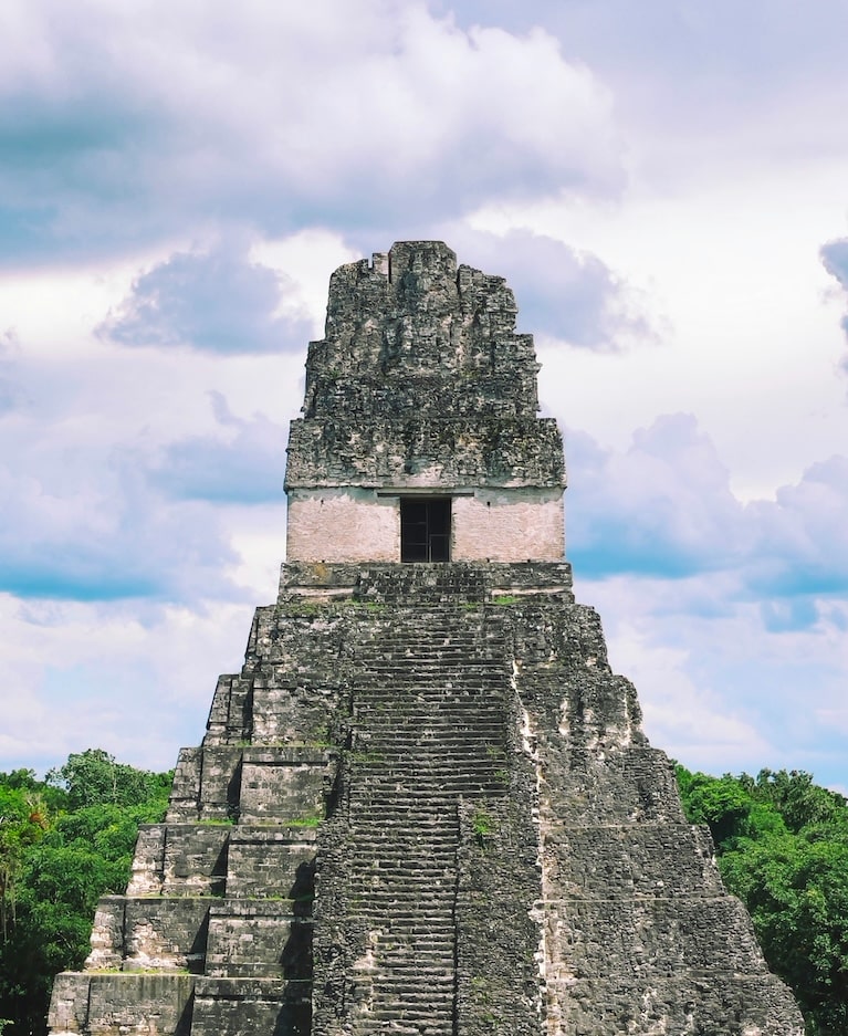 The ancient Mayan ruins of El Petan and Tikal in Guatemala.