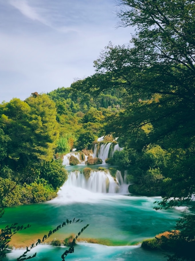 Krka National Park in Southern Croatia.