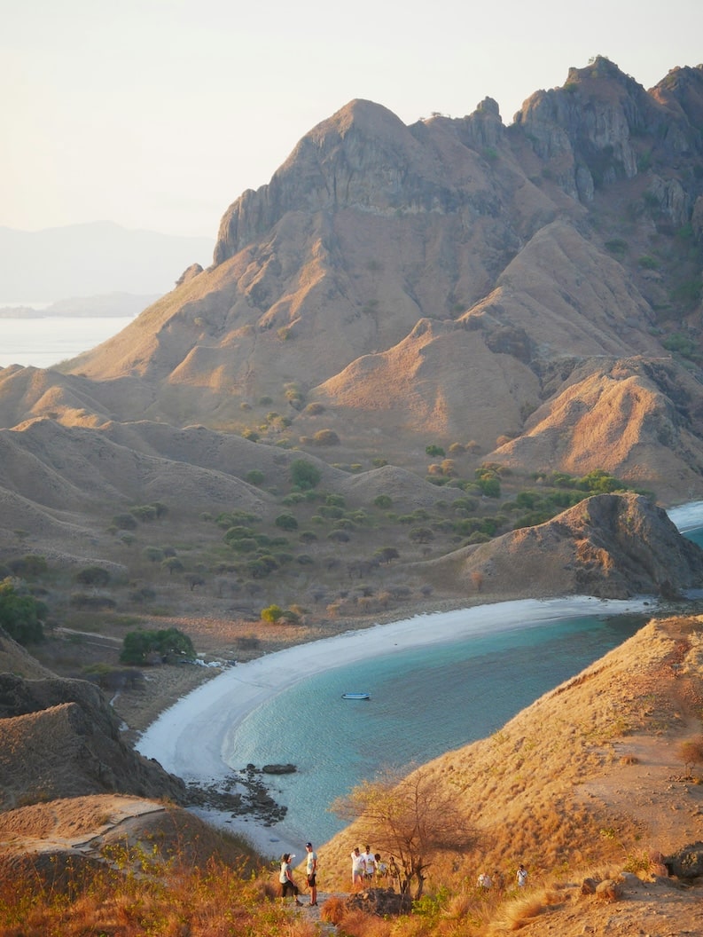 Komodo Island in Indonesia.