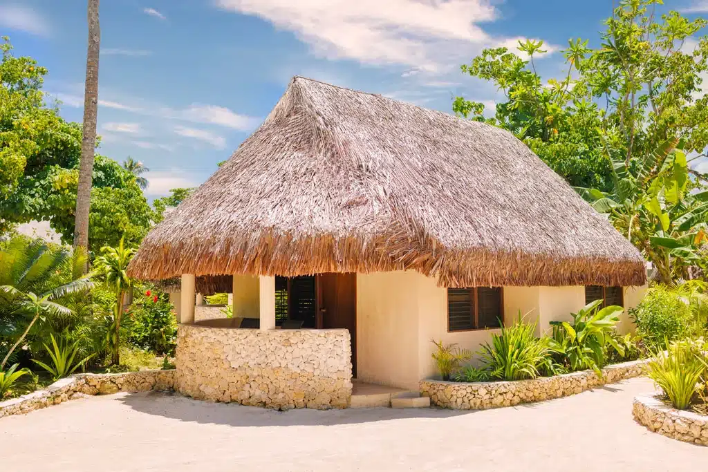 Accommodation in Vanuatu.