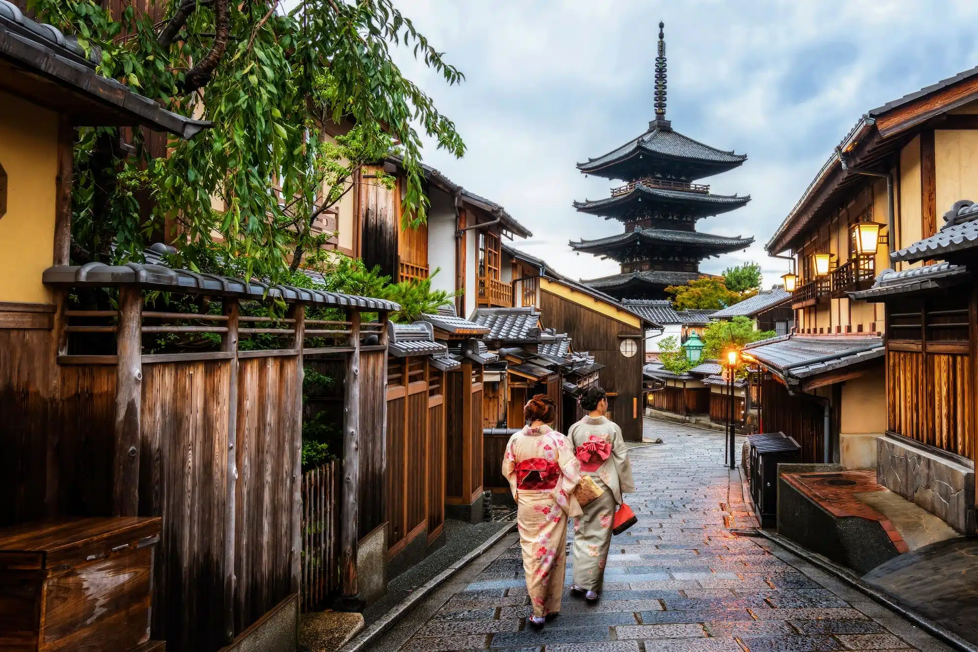 The charming city of Kyoto, Japan.