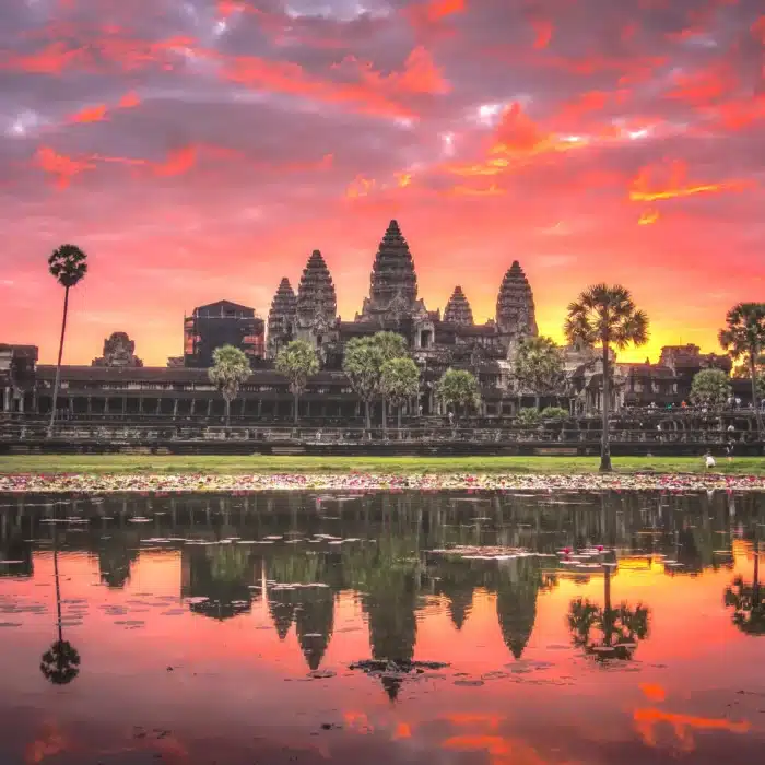 Angkor Wat in Cambodia.