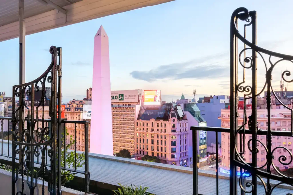 Top floor Airbnb in Buenos Aires, Argentina.